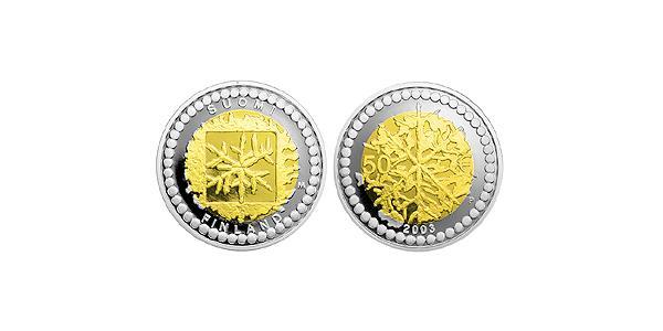 50 Euro 芬兰 銀/金 