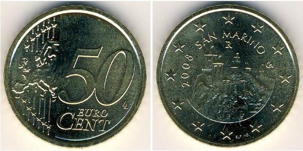 50 Euro San Marino 青铜/铝 