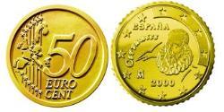 50 Eurocent Reino de España (1976 - ) Tin/Aluminio/Cobre/Zinc 