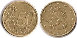 50 Eurocent 芬兰  