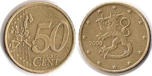 50 Eurocent 芬兰  