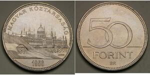 50 Forint Hungary (1989 - ) Copper/Nickel 