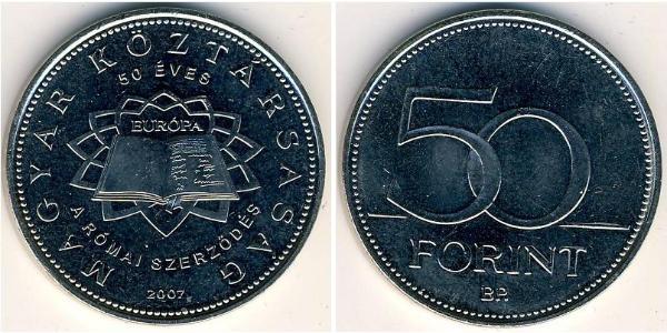50 Forint 匈牙利 銅/镍 