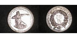 50 Franc Svizzera Argento 