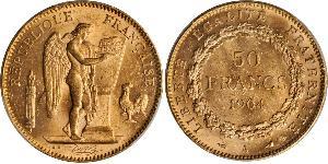 50 Franc Dritte Französische Republik (1870-1940)  Gold 