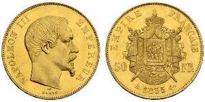 50 Franc Zweites Kaiserreich (1852-1870) Gold Napoleon III (1808-1873)