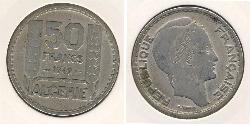 50 Franc Argelia Níquel/Cobre 