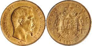 50 Franc Second Empire (1852-1870) Or Napoleon III (1808-1873)