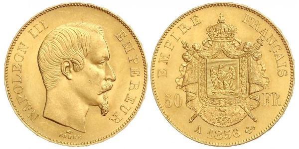 50 Franc Second Empire (1852-1870) Or Napoleon III (1808-1873)