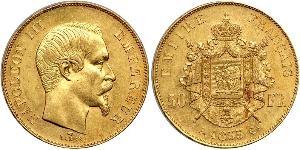 50 Franc Segundo Imperio francés (1852-1870) Oro Napoleon III (1808-1873)
