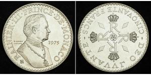 50 Franc Monaco Silber Rainier III. (Monaco)