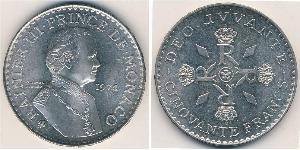 50 Franc Monaco Silber Rainier III. (Monaco)