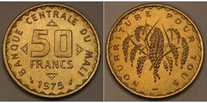 50 Franc Malí  