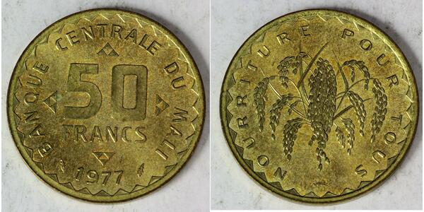 50 Franc Malí  