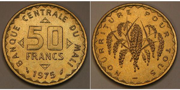 50 Franc Malí  