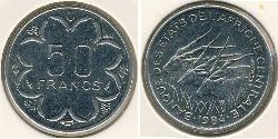 50 Franc 中非共和國 镍 
