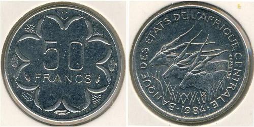 50 Franc 中非共和國 镍 