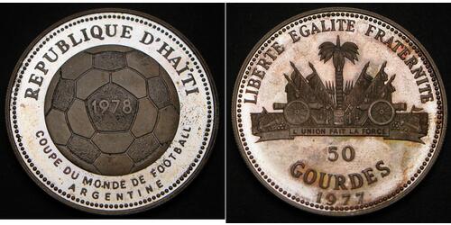 50 Gourde Haïti Argent 