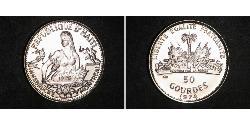 50 Gourde Haiti Argento 