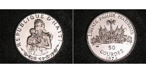 50 Gourde Haiti Silber 