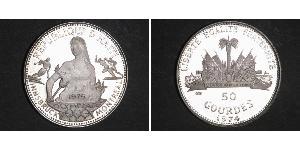 50 Gourde Haiti Silver 