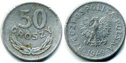 50 Grosh Polonia Alluminio 