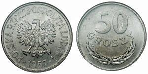 50 Grosh Polonia Alluminio 