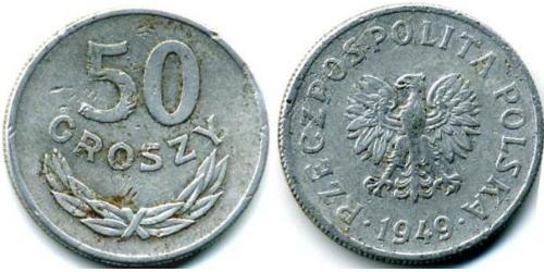 50 Grosh Polonia Alluminio 