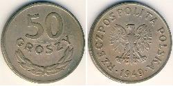50 Grosh Polonia Rame/Nichel 