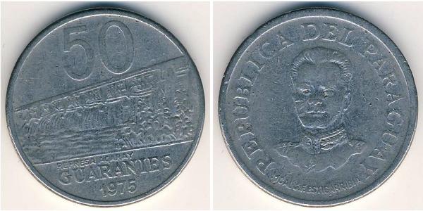 50 Guaraní Paraguay (1811 - ) Kupfer/Nickel 