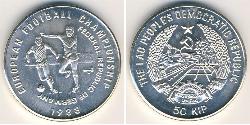 50 Kip Laos Argento 
