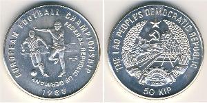 50 Kip Laos Silber 
