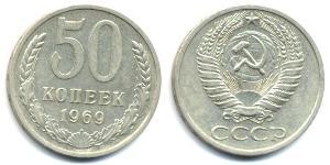 50 Kopek Unión Soviética (1922 - 1991)  