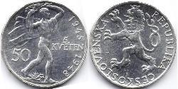 50 Krone Cecoslovacchia  (1918-1992)  