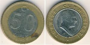 50 Kurush Turquie (1923 - ) Bilame 