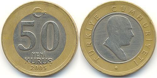 50 Kurush Turquie (1923 - ) Bilame 