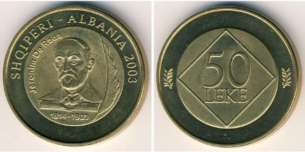 50 Lek Albania Bronze 