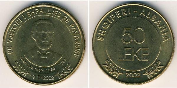 50 Lek Albanien Bronze 