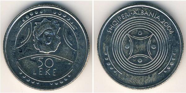 50 Lek Albanie Cuivre/Nickel 