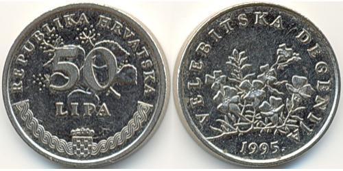 50 Lipa Kroatien Nickel/Stahl 