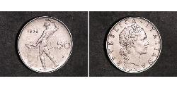 50 Lira Italia Acero 
