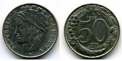 50 Lira Italien Kupfer/Nickel 