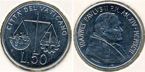 50 Lira Vaticano (1926-)  