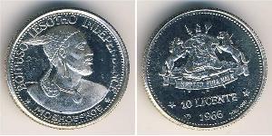 50 Lisente Lesotho Silber 