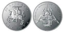 50 Litas Lituania (1991 - ) Argento 