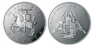 50 Litas Lituania (1991 - ) Plata 