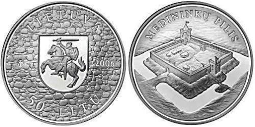 50 Litas Lituania (1991 - ) Plata 
