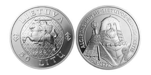 50 Litas Lituania (1991 - ) Plata 