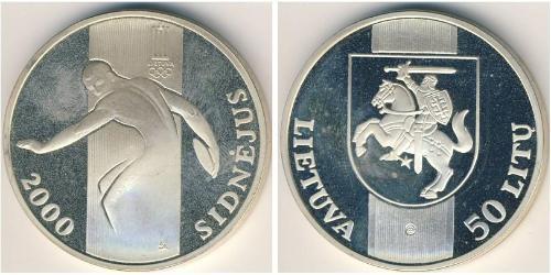 50 Litas Lituania (1991 - ) Plata 