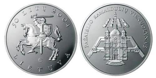 50 Litas Lithuania (1991 - ) Silver 